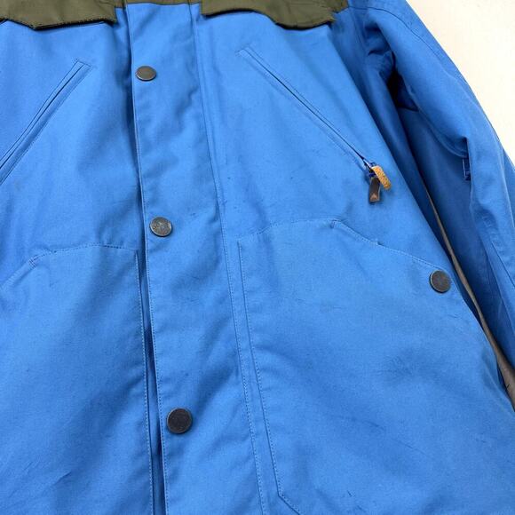 Burton x Mountain Dew MB Folsom Jacket Blue Green Snowboard Ski Men's MEDIUM - Picture 5 of 15